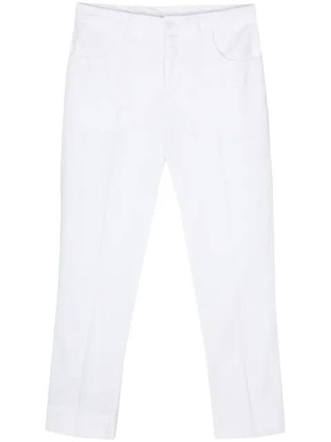 ASPESI pressed-crease tapered trousers