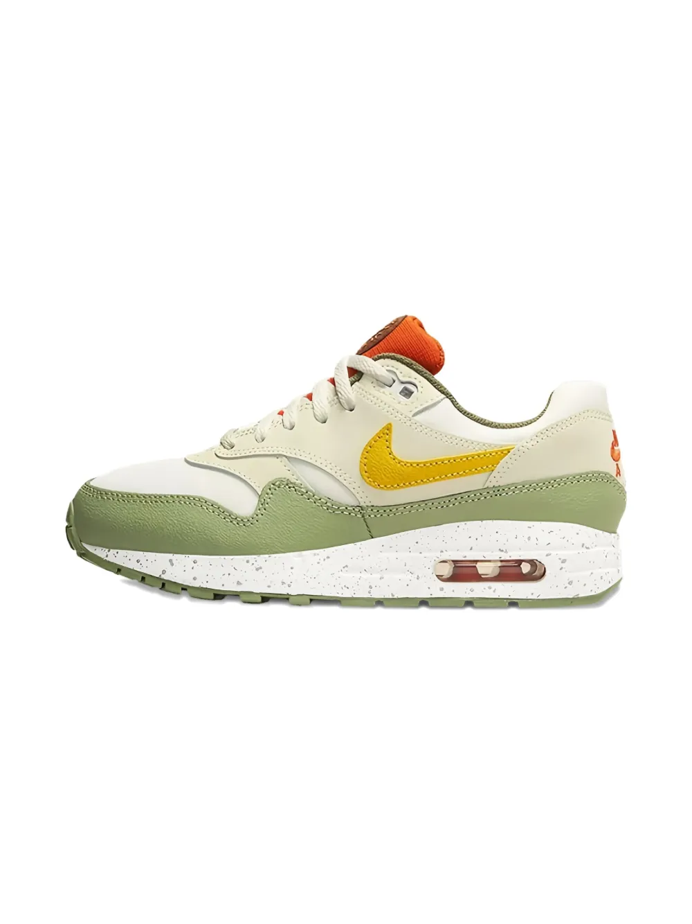 Nike Kids Air Max 1 "Summit White Vivid Sulfur" sneakers Neutrals