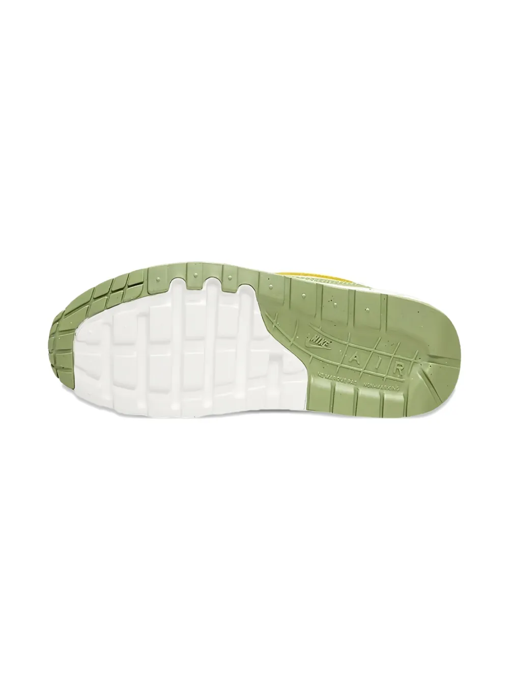 Nike Kids Air Max 1 "Summit White Vivid Sulfur" sneakers Neutrals