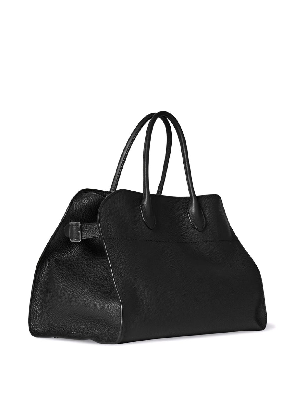 The Row Soft Margaux 17 tote bag - Zwart