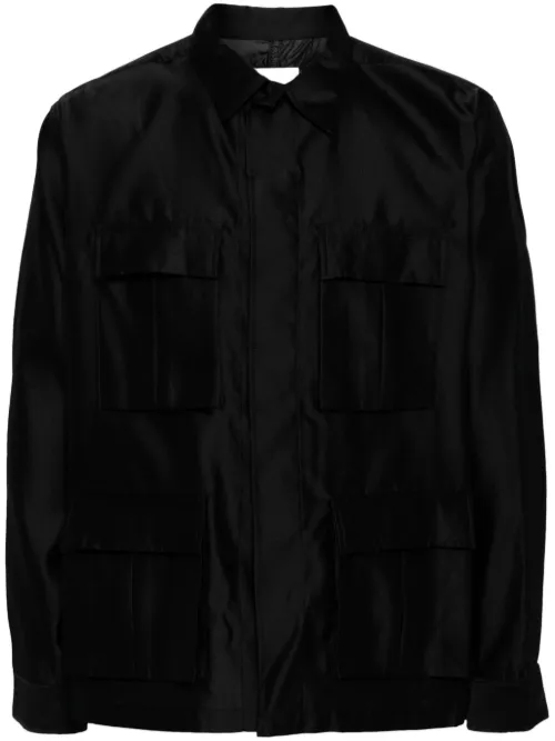 Chemise satinée à manches longues - Toga - Modalova