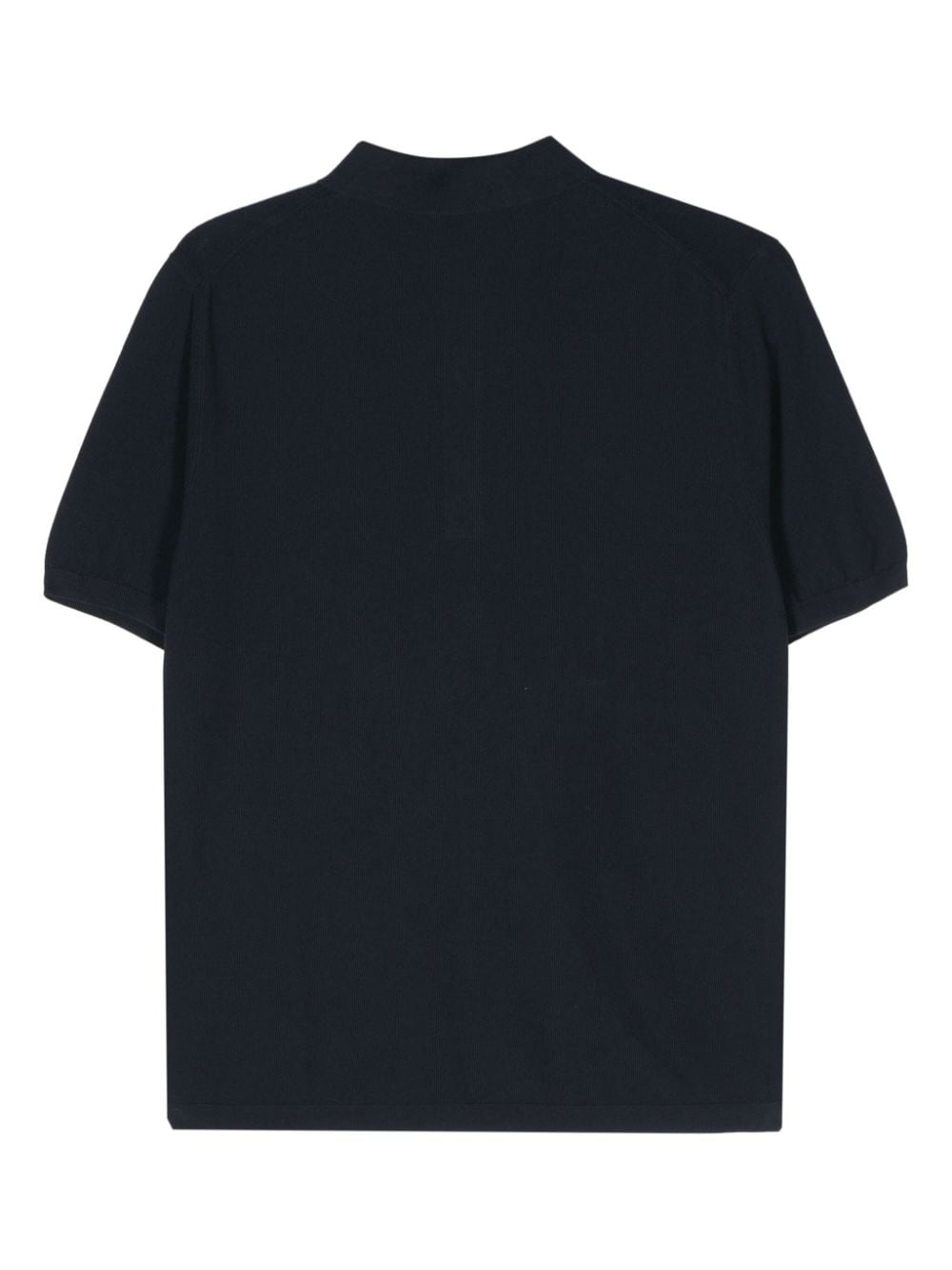 Shop Aspesi Piqué Polo Shirt In Blue