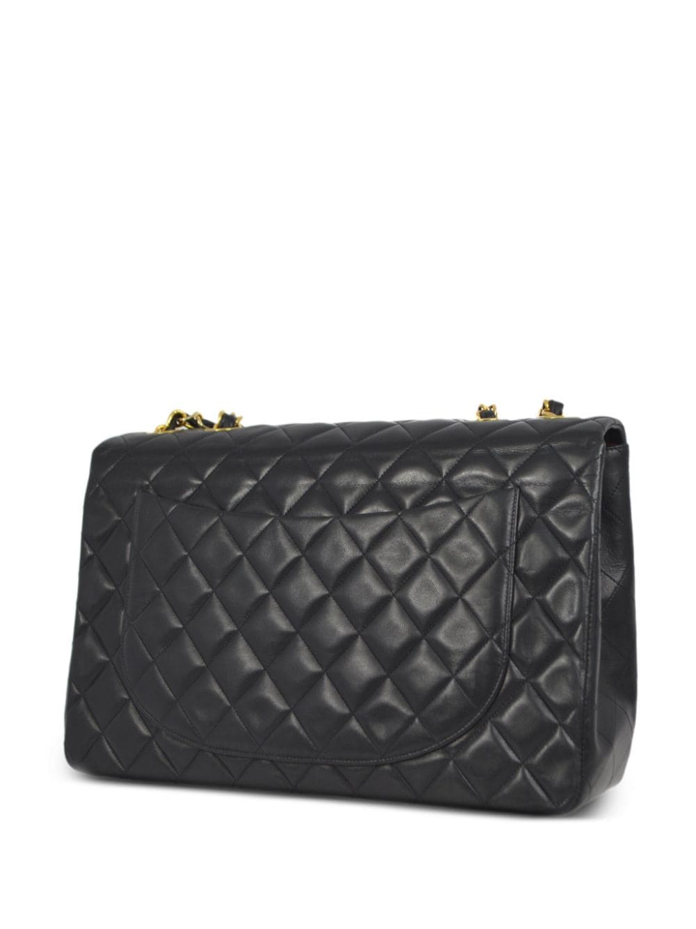 CHANEL Pre-Owned 1995 Classic Flap grote schoudertas - Zwart