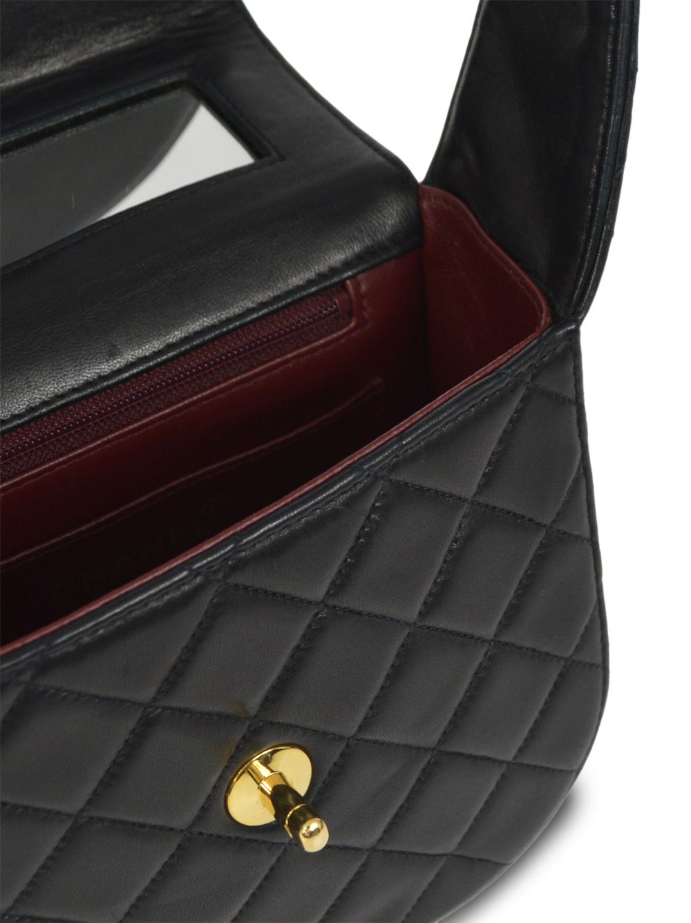 CHANEL 1992 small CC turn-lock flap handbag Women