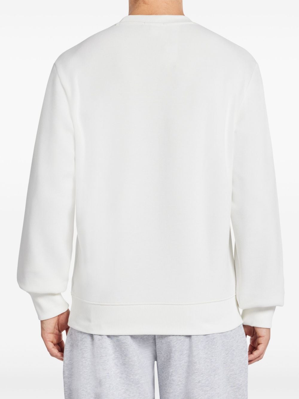 Lacoste Sweater met print Wit