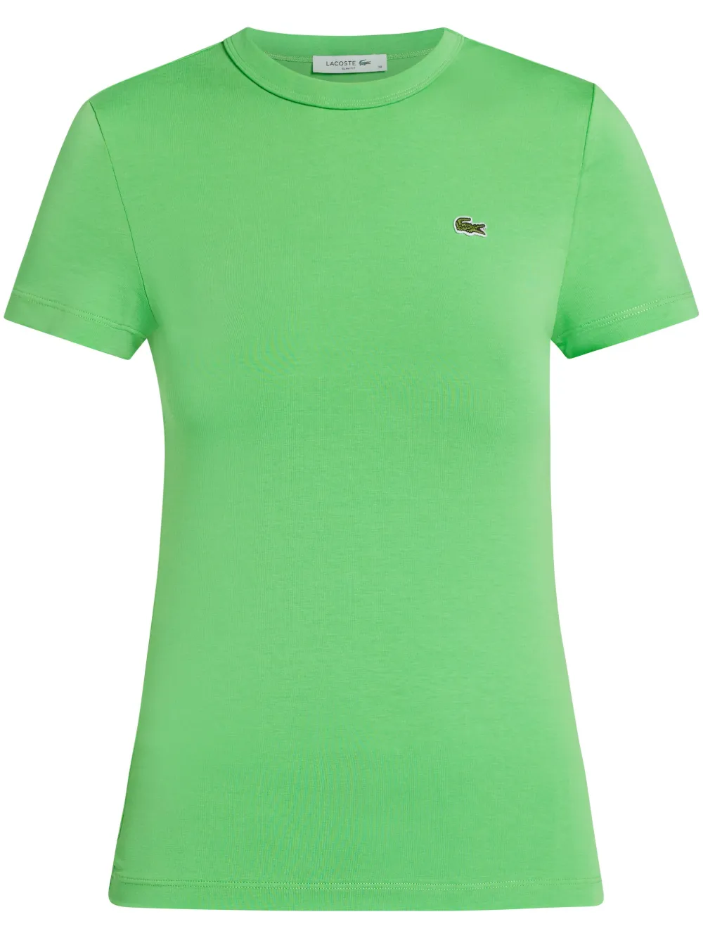 Lacoste T-shirt met logopatch Groen