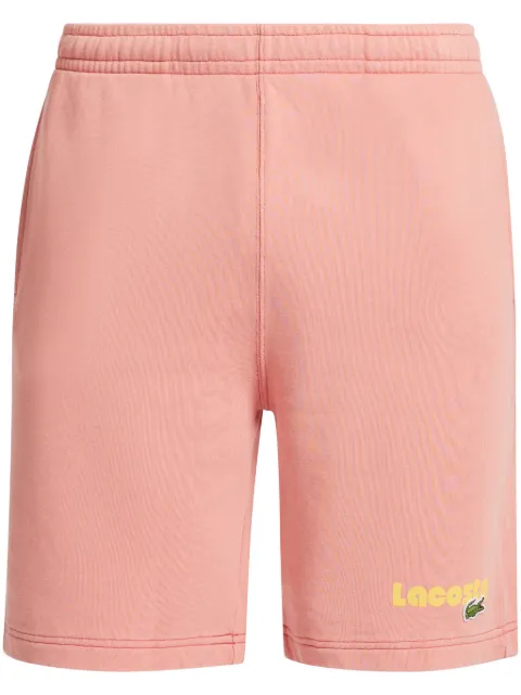 Lacoste shorts deportivos con logo estampado