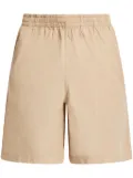 Lacoste elasticated-waist straight-leg shorts - Neutrals