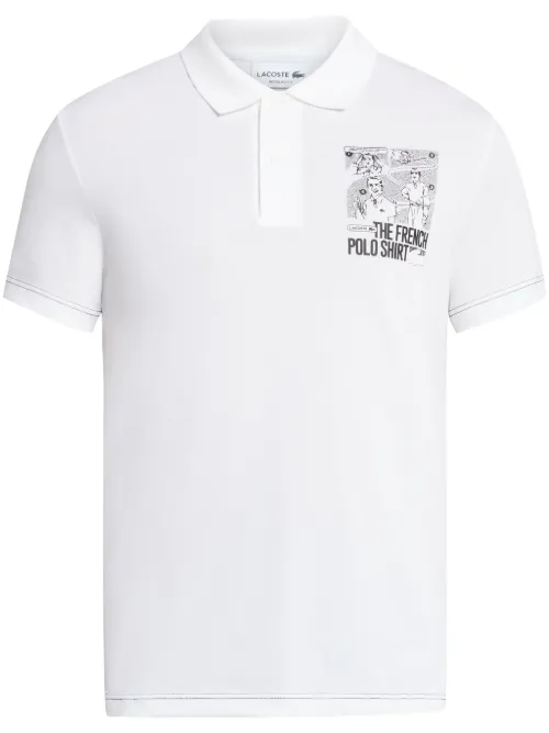 Polo Movement à imprimé graphique - Lacoste - Modalova