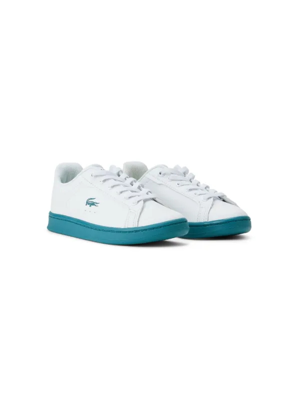 Lacoste Baskets Powercourt à Logo Imprimé Blanc FARFETCH CM