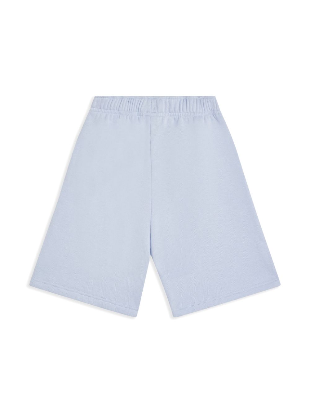 Shop Lacoste Logo-appliqué Cotton Track Shorts In Blue