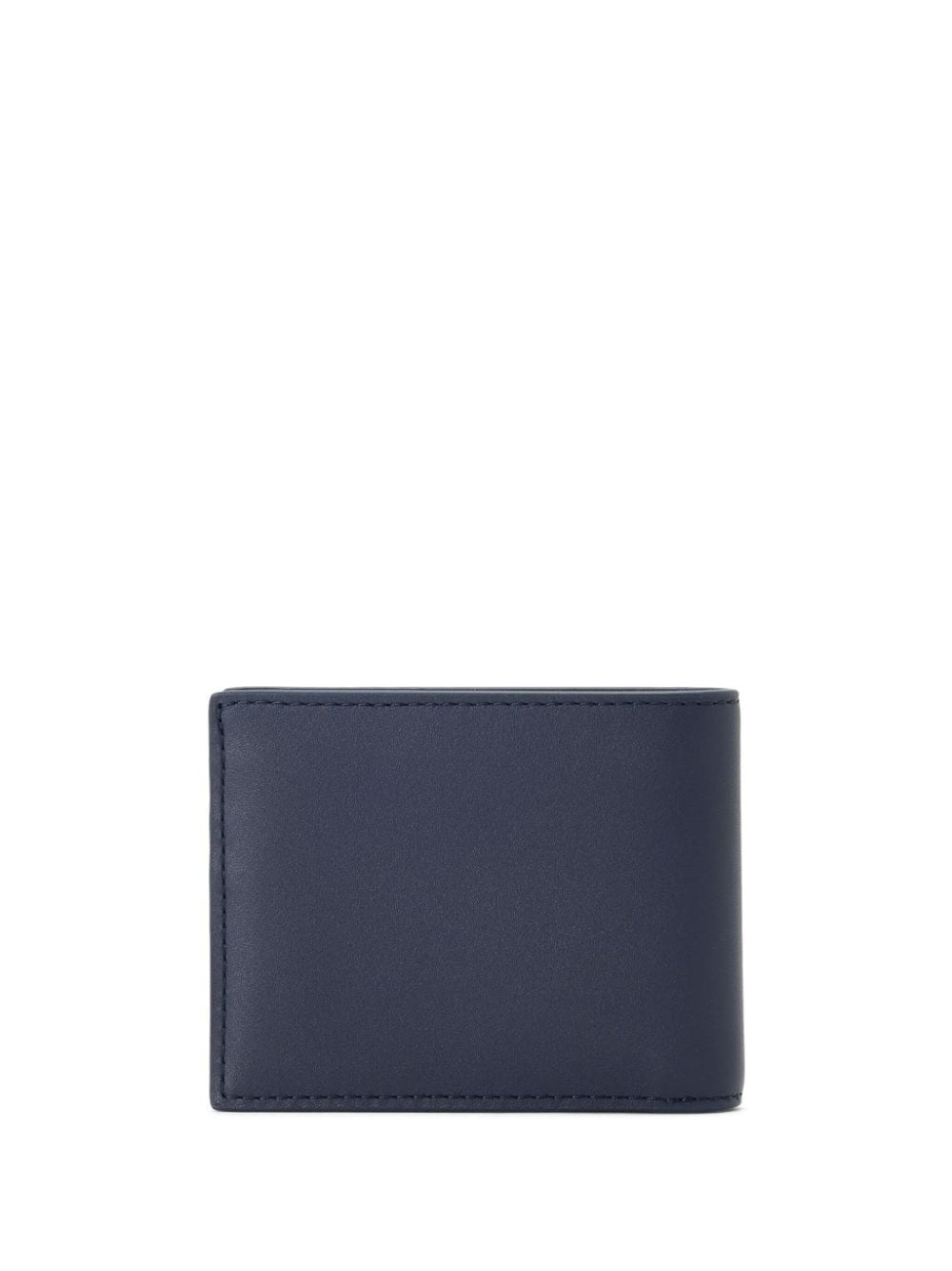 Shop Lacoste Fitzgerald Leather Wallet In Blue