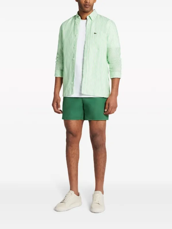 lacoste dress shorts Lacoste Men's Slim Fit Stretch Cotton Shorts