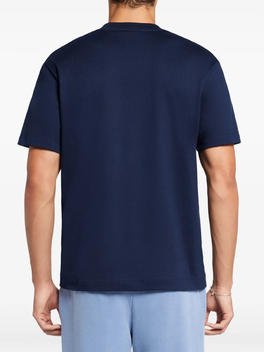 Lacoste Katoenen T-shirt Blauw