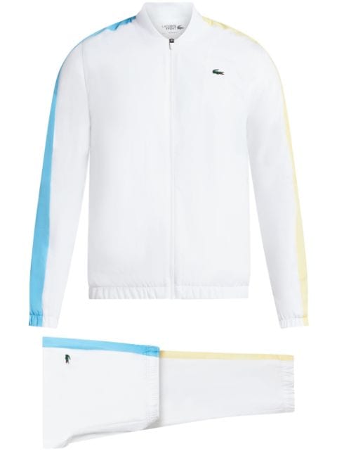 Lacoste logo-print zip-up tracksuit 