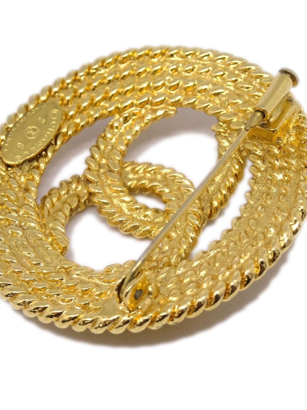 Image 2 of CHANEL Pre-Owned 1993 CC chain brooch