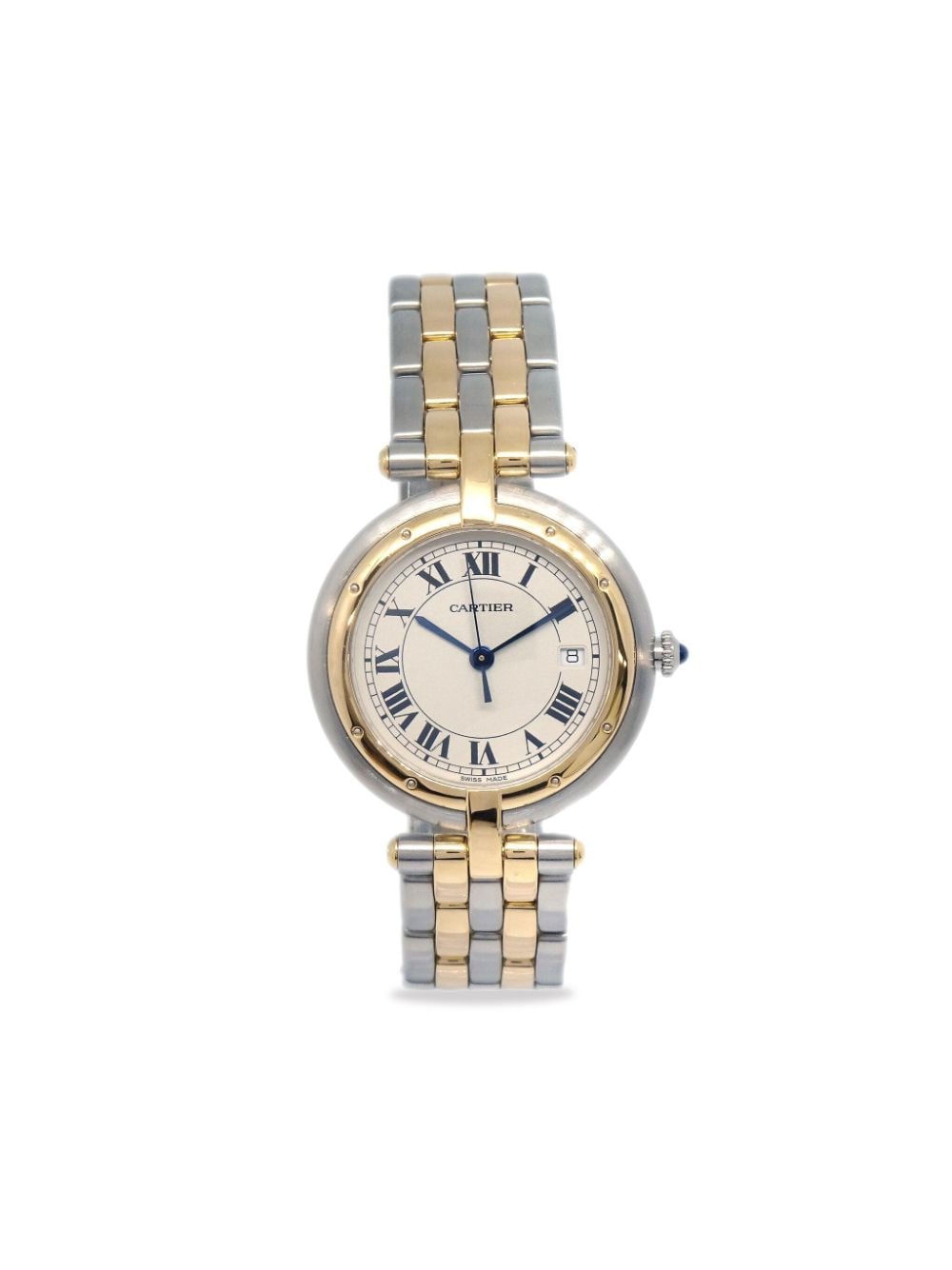Pre-owned Cartier 1980-1990s Panthere Vendome 30mm In Neutrals