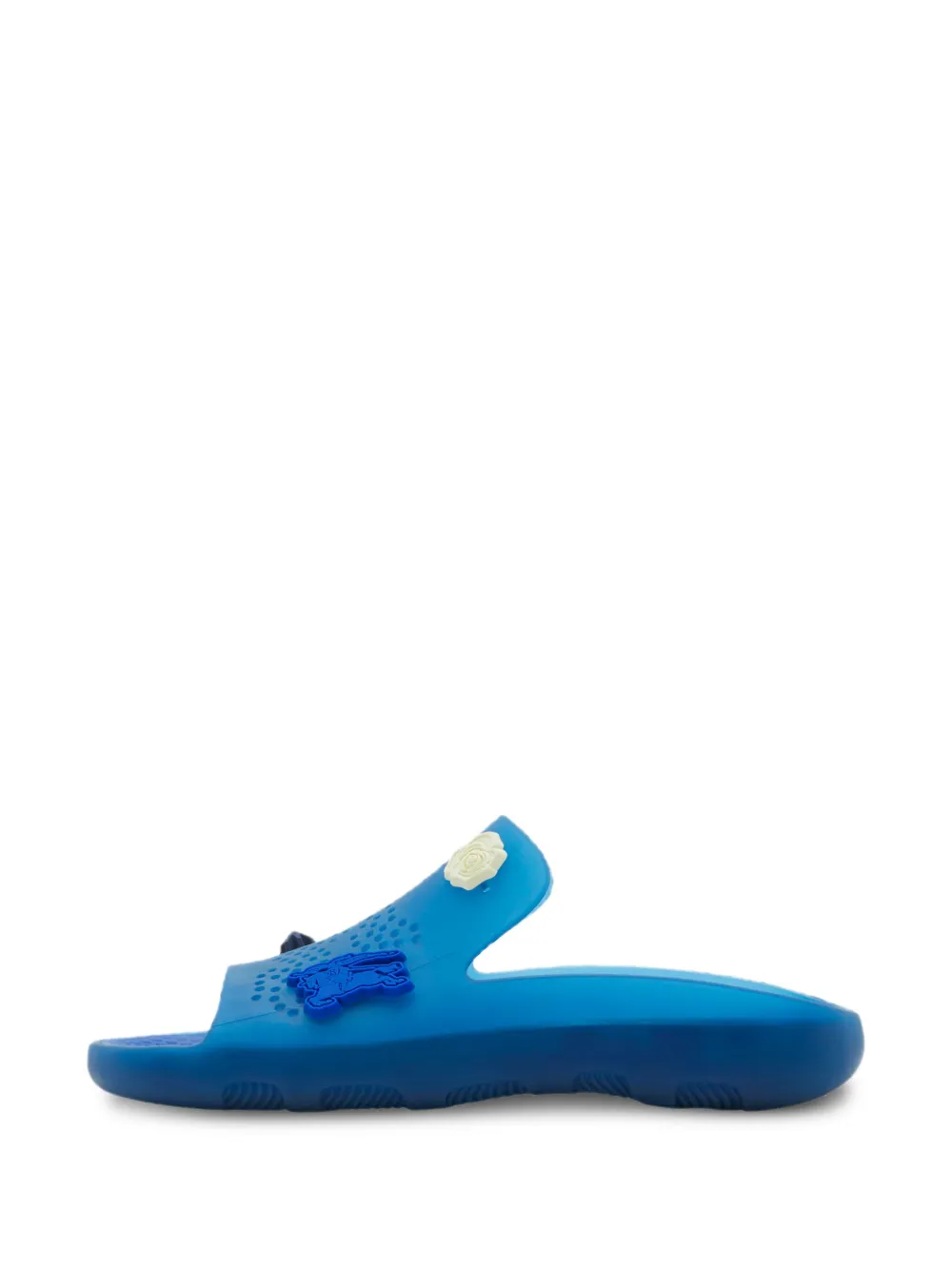 BURBERRY ロコ ティテル フレイト エッシ スカフ 8057148 A8773 Burberry Stingray charm-embellished Slides | Blue | FARFETCH