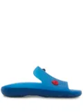 Burberry Stingray charm-embellished slides - Blue