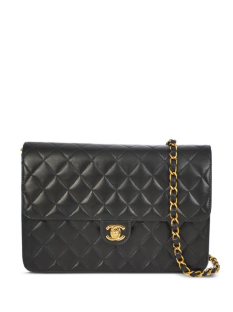 HOT SALE CHANEL 2003 medium Half Flap shoulder bag Women