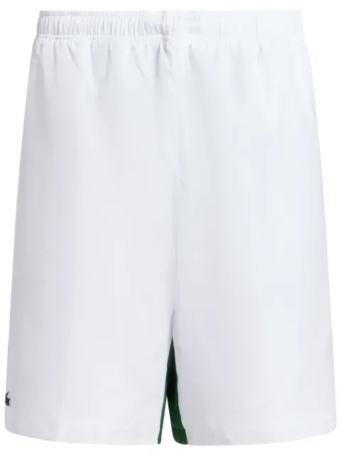 Lacoste logo-appliqué track shorts