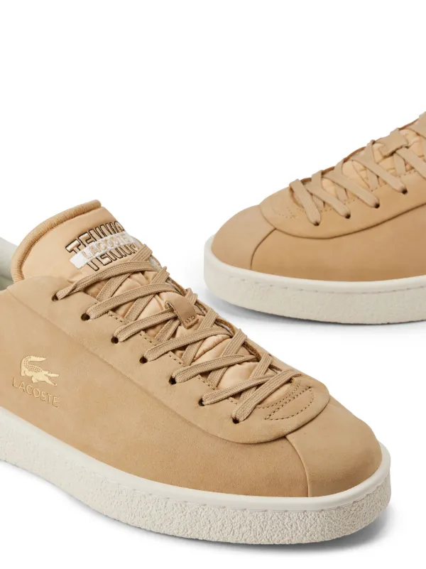 Lacoste suede sneakers sales