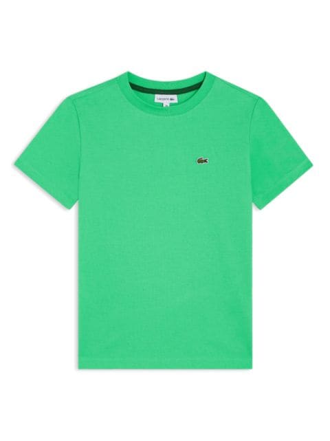 Lacoste logo-embroidered crew-neck T-shirt