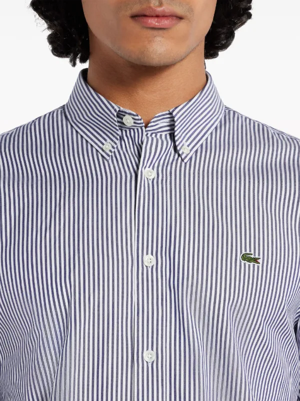 Camisa lacoste rayas sale