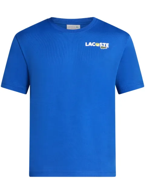 Lacoste graphic-print cotton T-shirt 