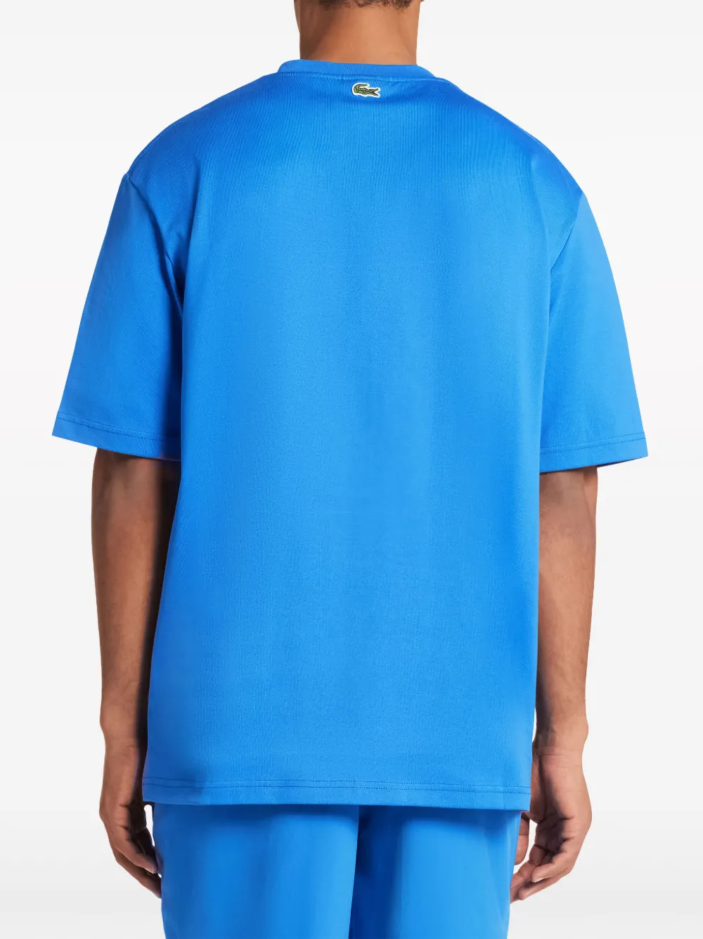 Lacoste T-shirt met logoprint Blauw