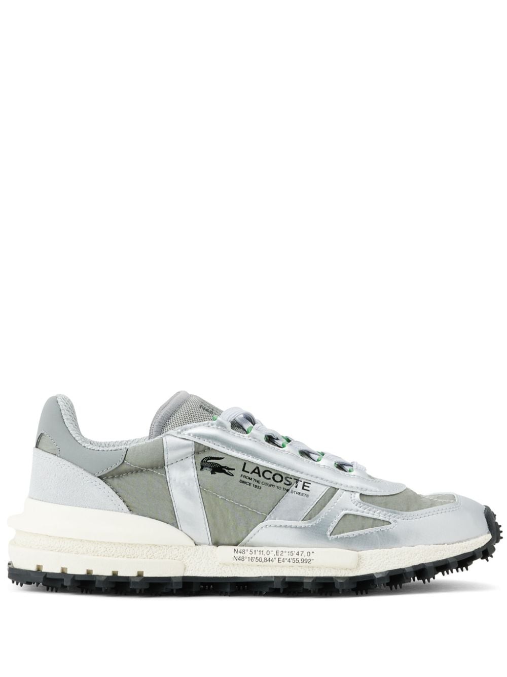Lacoste Elite Active Trainers In Grey