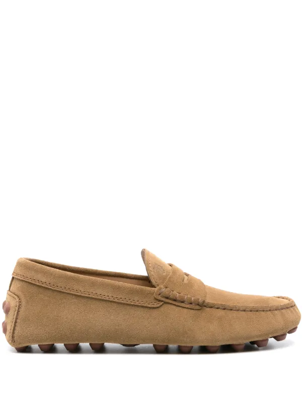 Brown Suede Tod’s Drivers Suede driving shoes in brown - Tods | Mytheresa main image 4