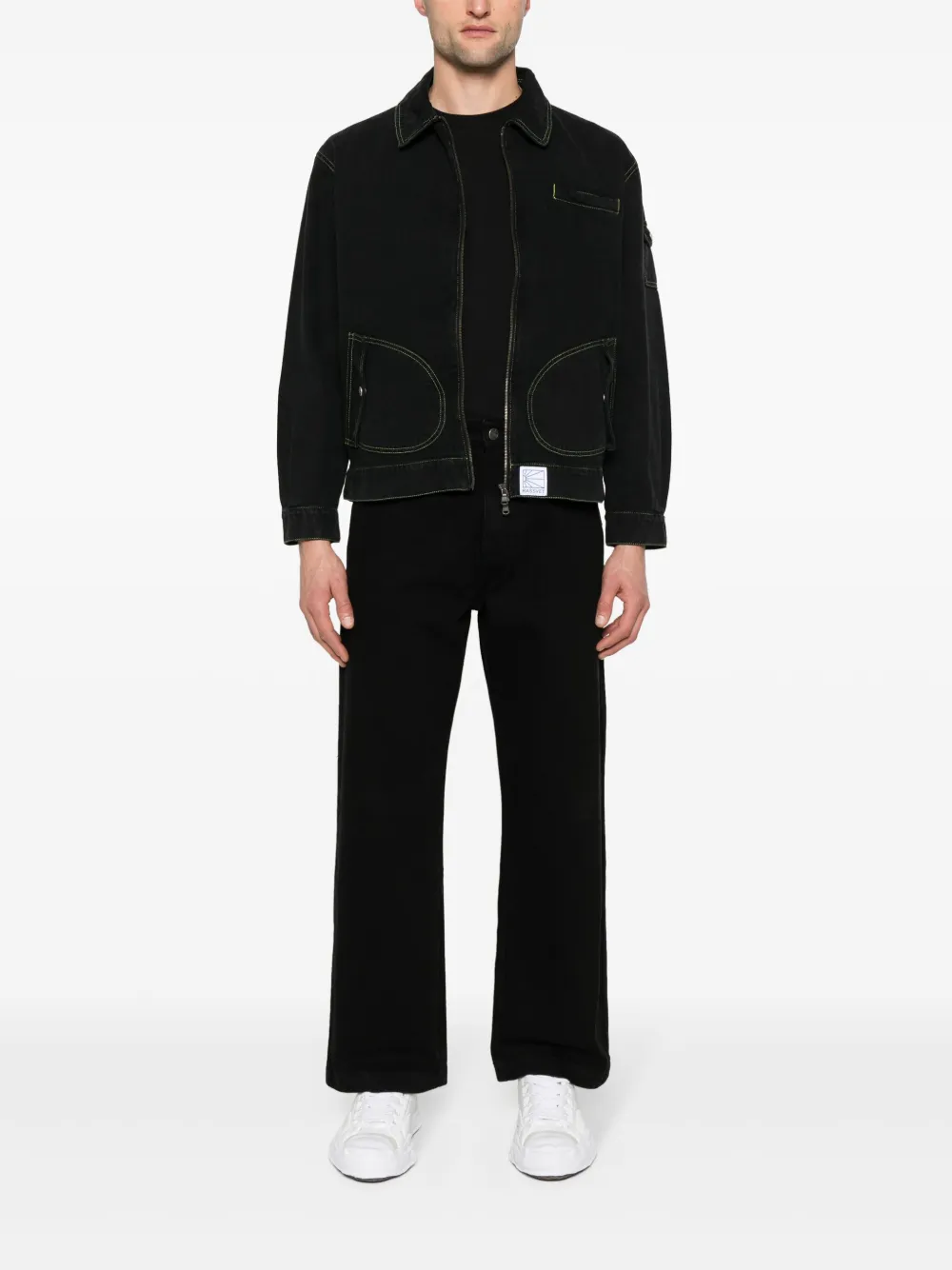 RASSVET Denim jack - Zwart