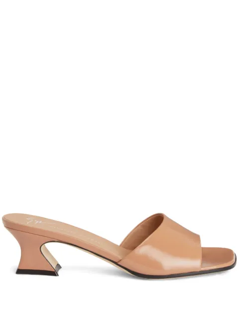 Giuseppe Zanotti Solhene 45m leather sandals