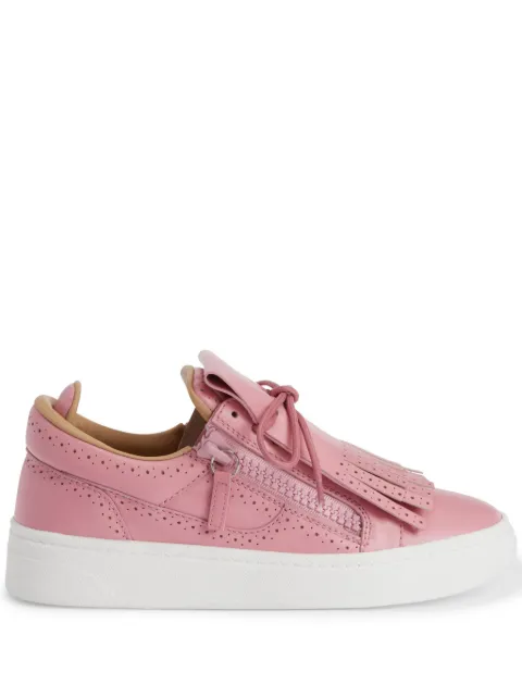 Giuseppe Zanotti GZ-94 perforated leather sneakers