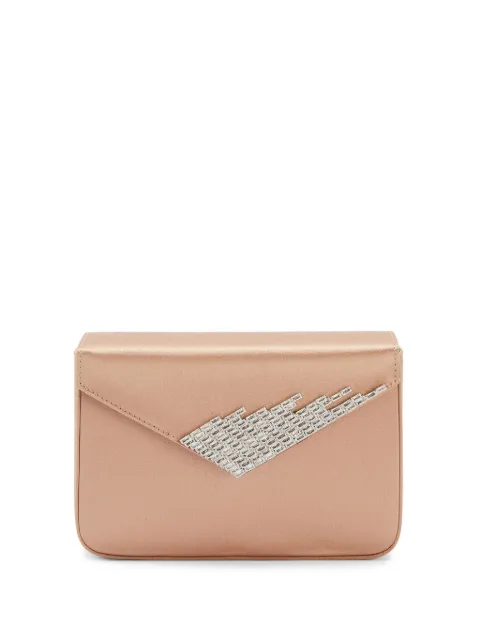 Giuseppe Zanotti Iveery satin clutch bag