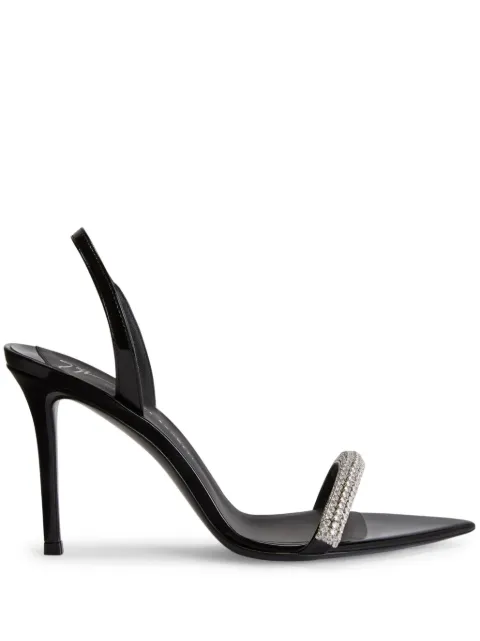 Giuseppe Zanotti Intriigo Galassia 90mm leather sandals