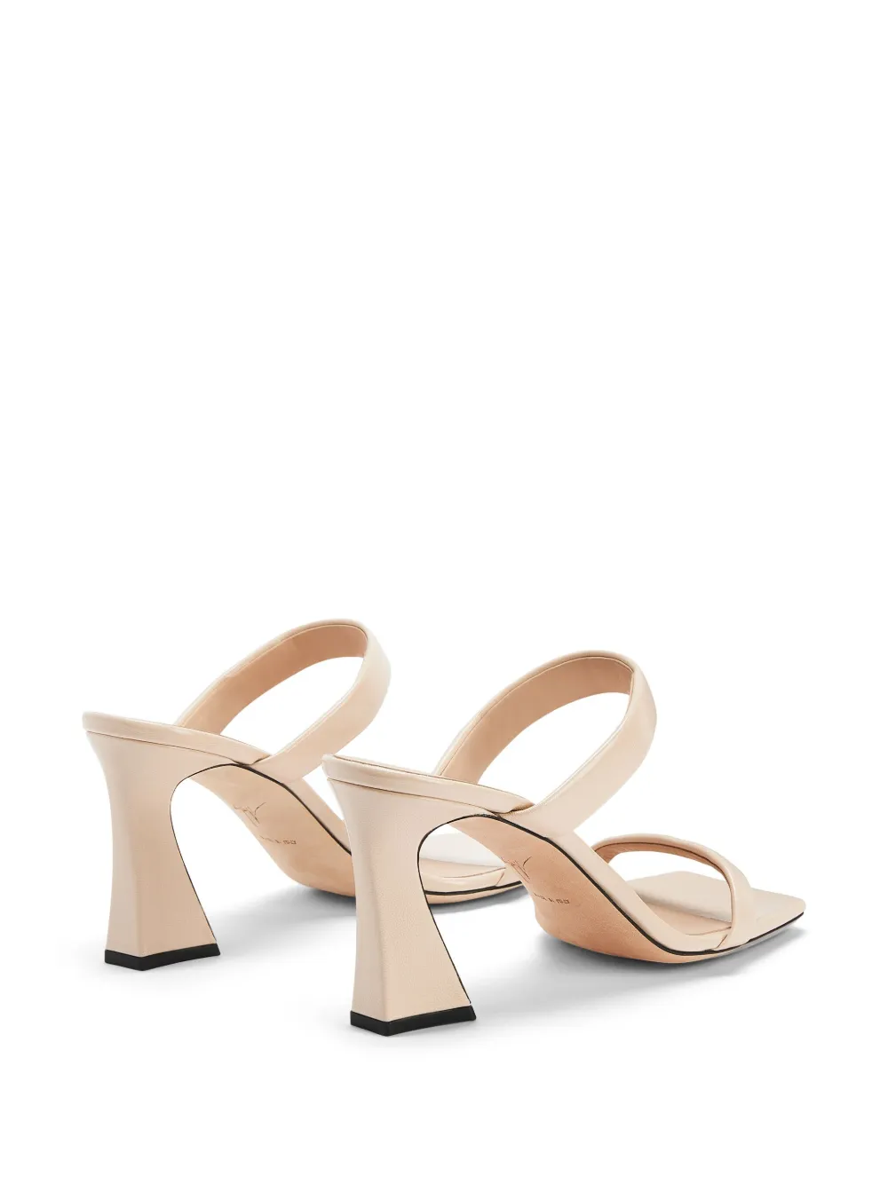 Giuseppe Zanotti Isa leren muiltjes Beige