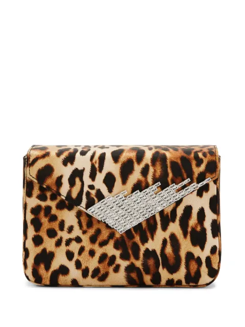Giuseppe Zanotti Iveery satin clutch bag