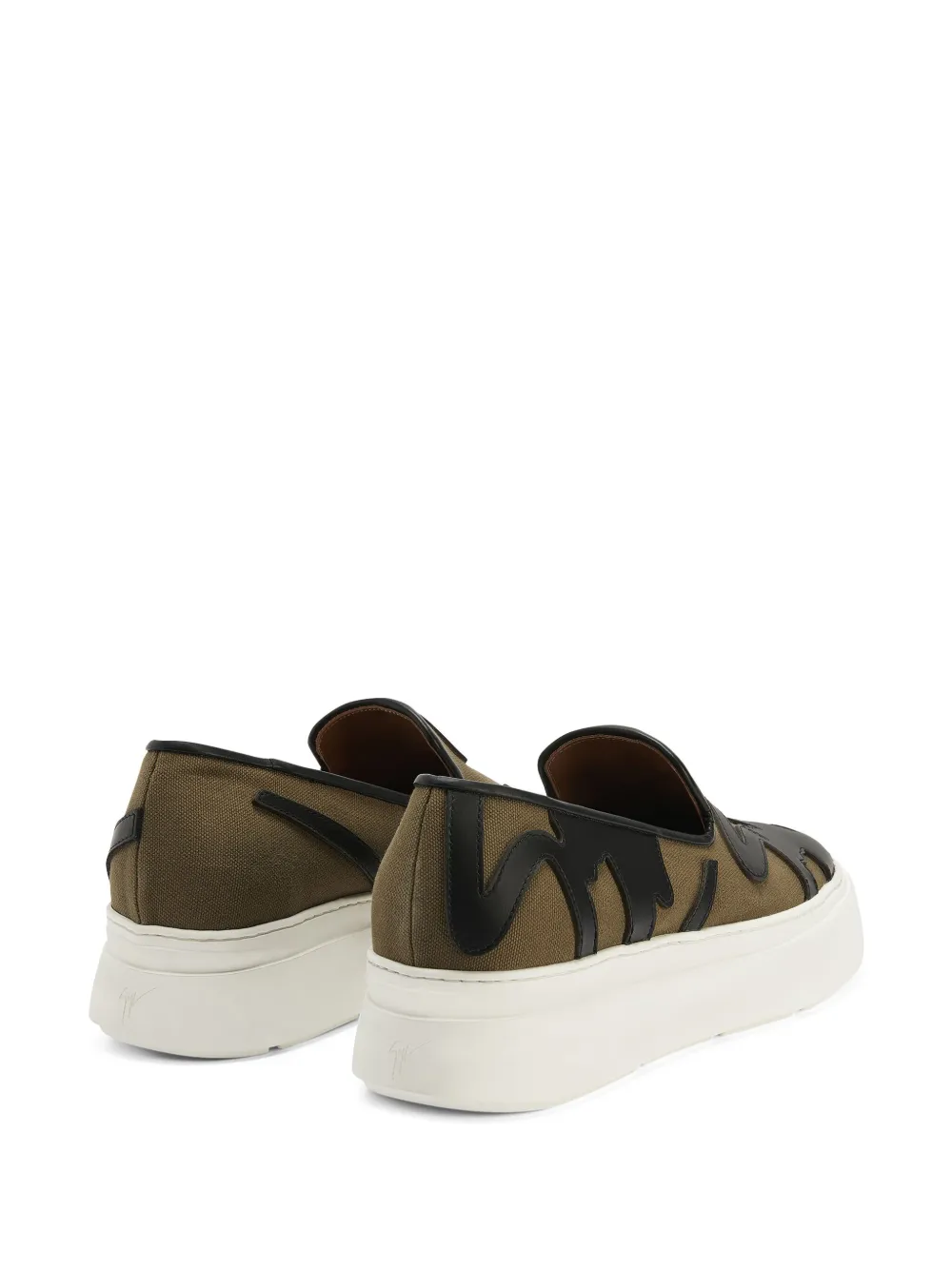 Giuseppe Zanotti GZ Mike Sign loafers Groen