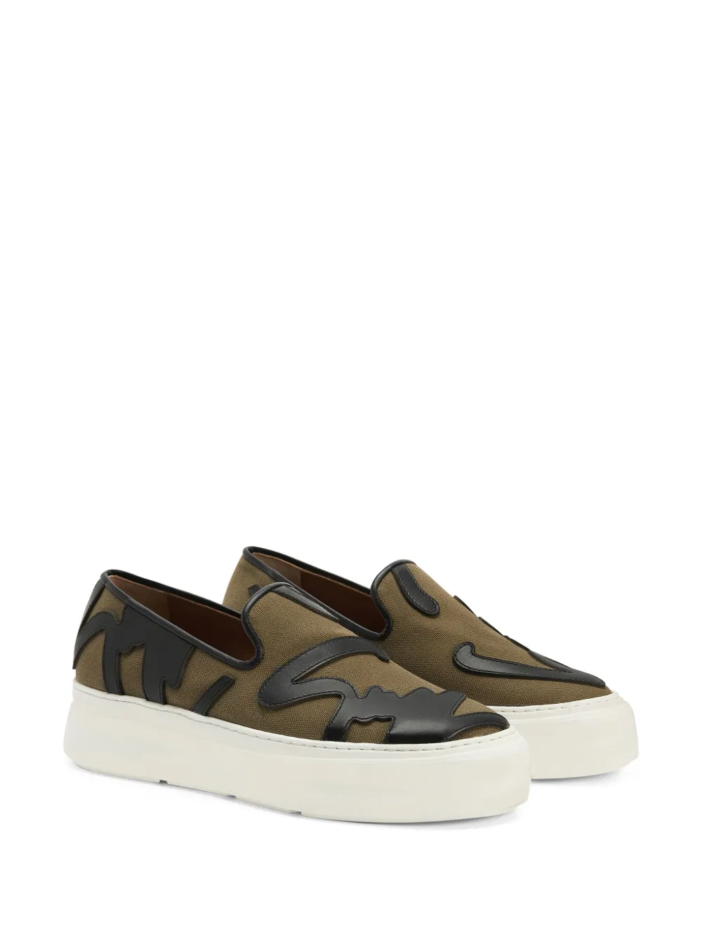 Giuseppe Zanotti GZ Mike Sign loafers - Groen