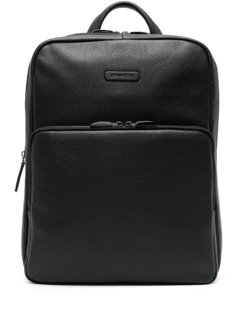 PIQUADRO mochila con parche del logo