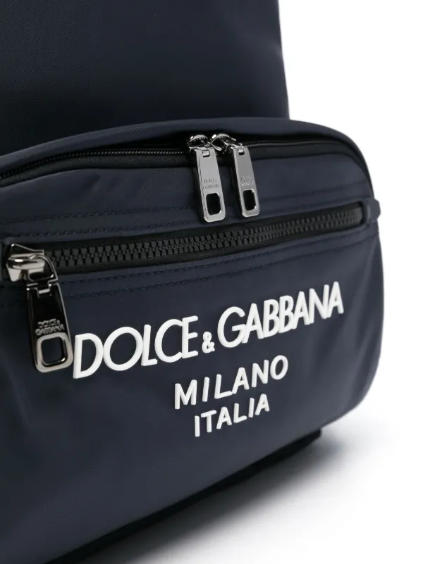 Dolce & Gabbana logo-lettering Backpack | Black | FARFETCH ZA