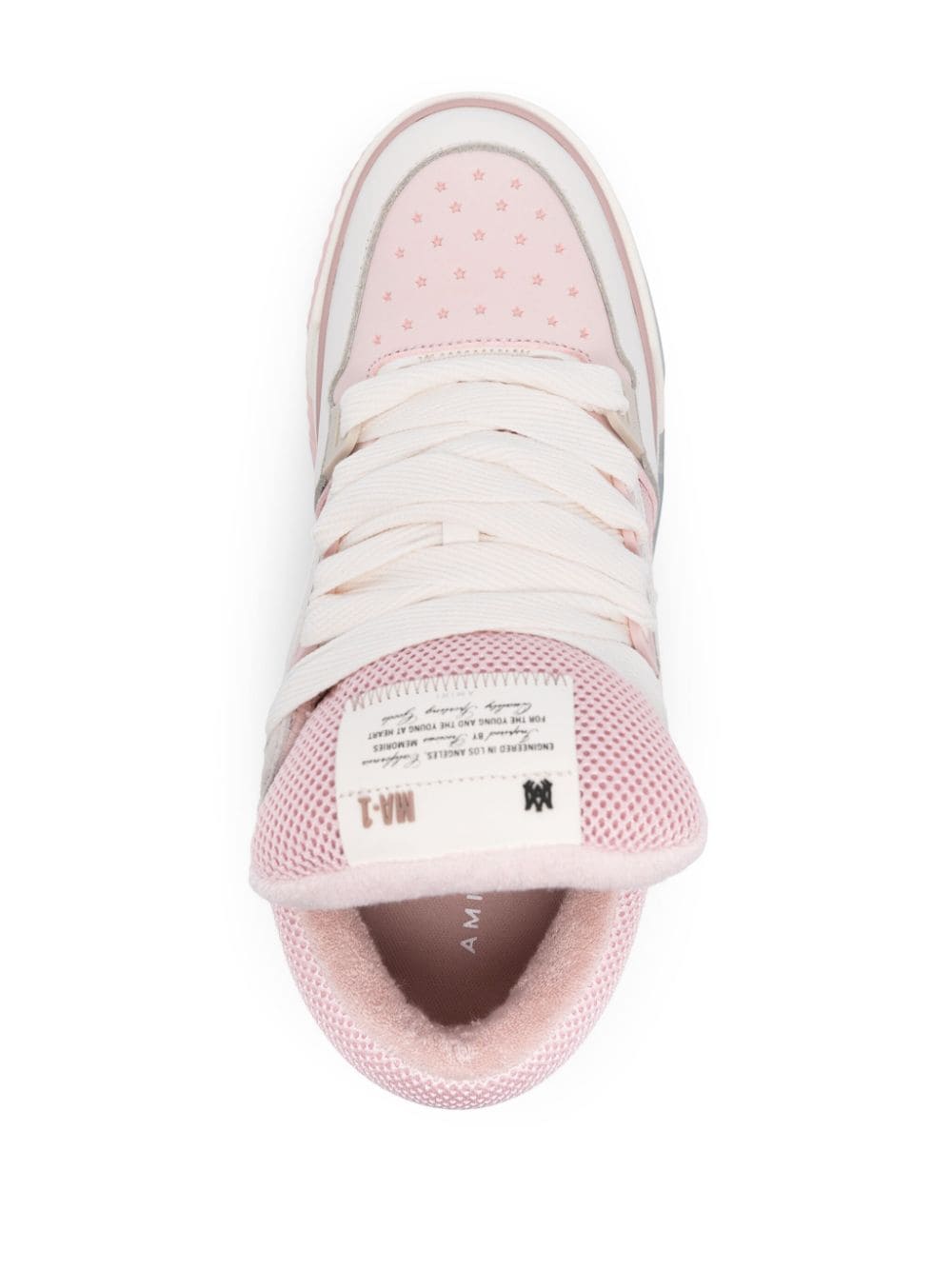 AMIRI MA-1 panelled sneakers Pink