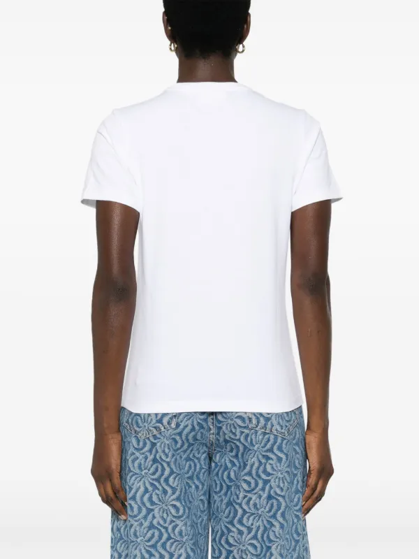 Maison Kitsuné フォックスモチーフ Tシャツ | ホワイト | FARFETCH JP