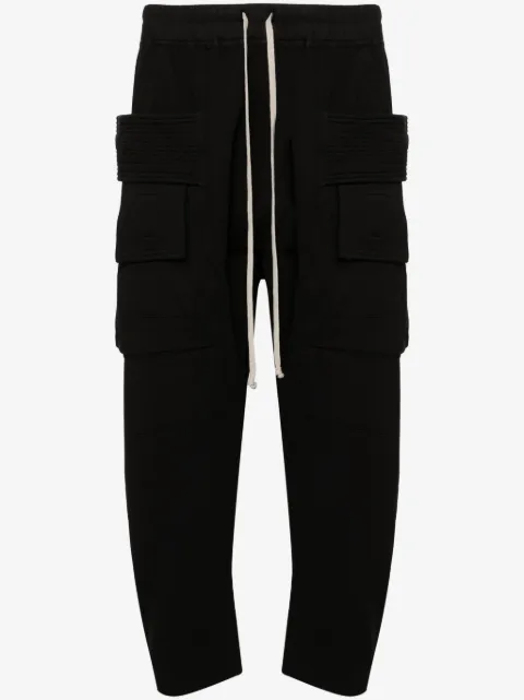 Rick Owens DRKSHDW Creatch cropped cargo trousers