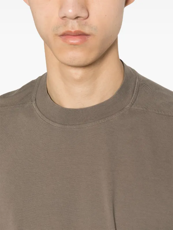 Tシャツ・カットソー RICK OWENS DRKSHDW BEIGE COTTON T-SHIRT Rick Owens DRKSHDW Tommy T-Shirt in beige | SVD UK