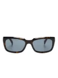 Dunhill rectangle-frame sunglasses - Brown