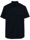 Belstaff short-sleeve cotton shirt - Blue