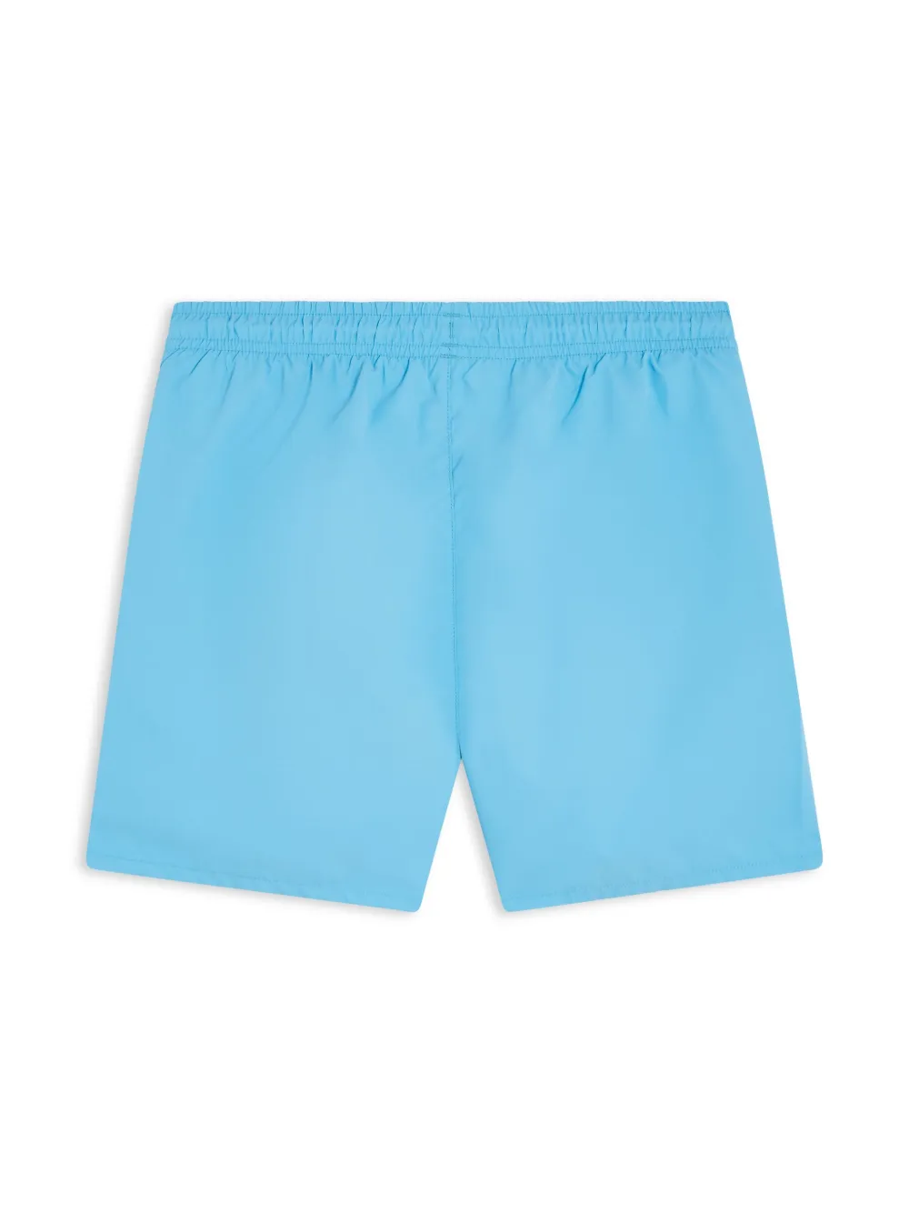 Shop Lacoste Embroidered-logo Swim Shorts In Blue